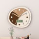 New swing creative silent wall clock for living room and home