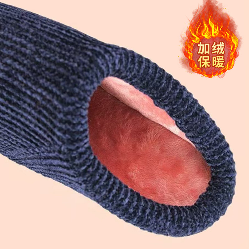 秋冬季雪尼尔手工棉拖鞋成品加绒保暖防滑毛线鞋居家婚嫁保暖鞋,淘宝优惠券,粉丝福利购,淘宝优惠卷