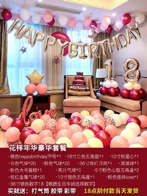 甜品台媳妇甜美房屋礼物四周岁生日布置背景墙小男孩家用3岁9九岁 - 图1