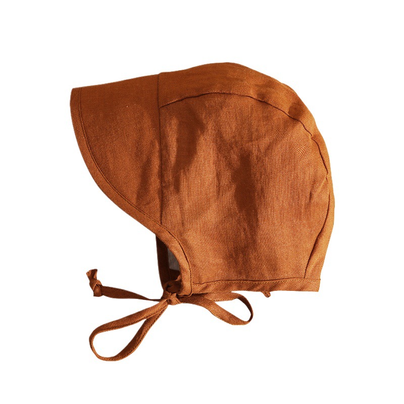 婴儿遮阳帽夏季薄款小月龄男女宝宝外出防晒帽子大帽檐春秋太阳帽 - 图3