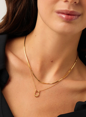 Missoma骐迹系列马蹄吊坠项链