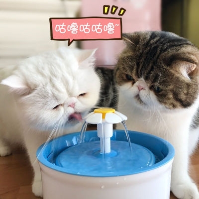 猫咪饮水机宠物用品喂水流动流水喷泉活水水盆猫用喝水器自动循环 - 图2