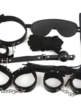 k9项圈定制角色扮演手铐脚镣项圈女m男链情侣玩具小狗口球女