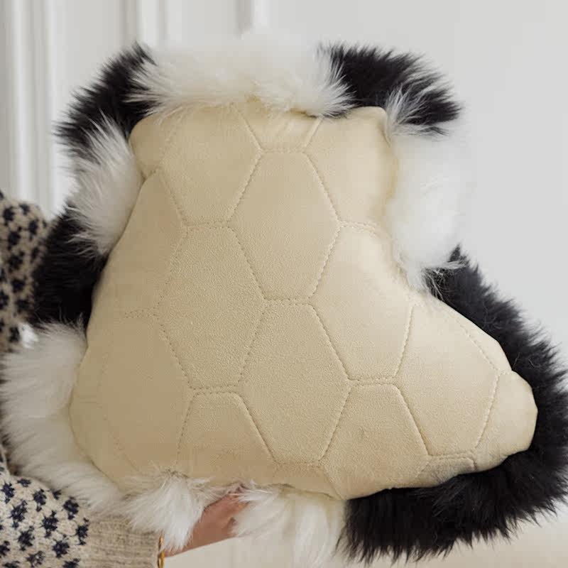 Mistywood｜真羊毛 萌兰花花同款熊猫抱枕公仔可爱靠垫沙发坐垫,淘宝优惠券,粉丝福利购,淘宝优惠卷