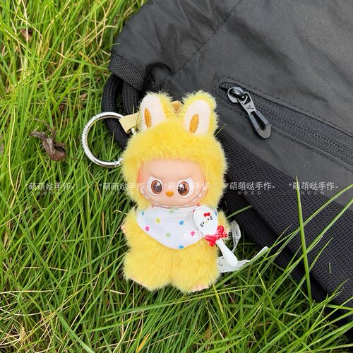 10cm4.0拉布布娃衣mini心底密码系列N-Z4代labubu衣服A-M改娃 - 图2