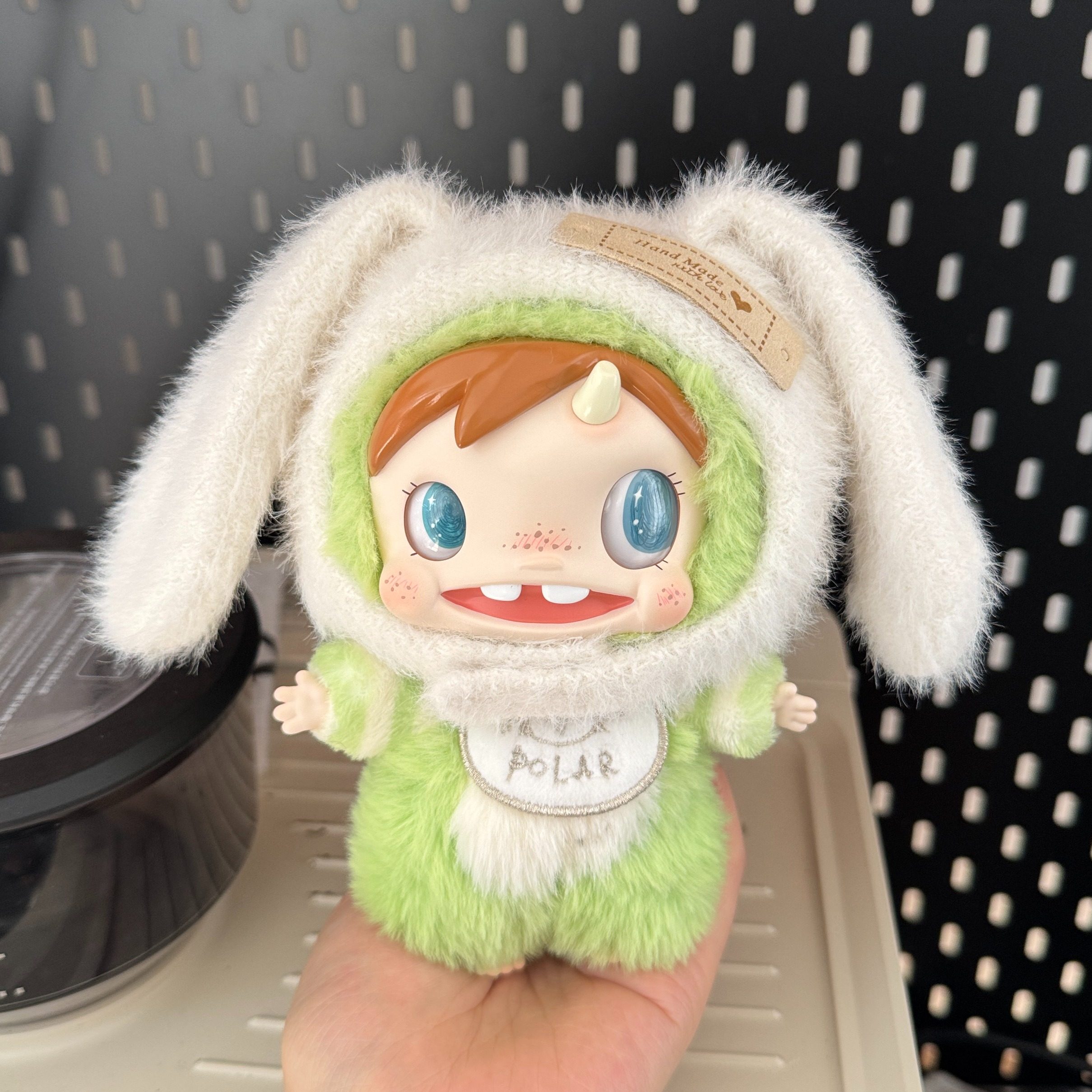 兔子头套垂耳兔宝拉娃衣服装POLAR-Monster Baby怪物收藏系列毛绒,淘宝优惠券,粉丝福利购,淘宝优惠卷