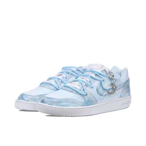 【定制球鞋】Nike Ebernon 板鞋  浩如烟海 AQ1775-100 - 图1