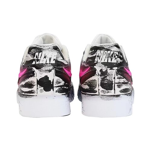【定制球鞋】Nike Court Royale毒液粉 BQ4222-103 - 图2
