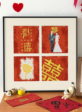 卓雅艺术卧室国潮装饰画