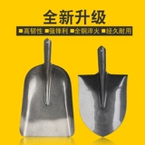 Три -летний магазин 18 цветов 50 цвет, яростная стальная стальная сталь сгущенной большой наконечник железа, железо с плоским головом, сельскохозяйственная наружная лопата стальные равиоли