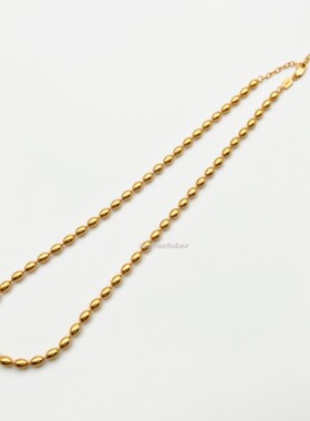 法式S925纯银项链简约