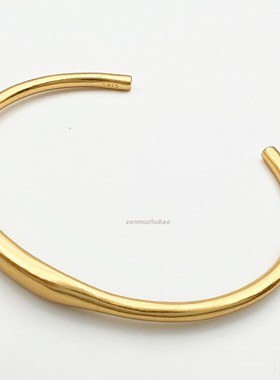 不规则开口手环极简小众复古