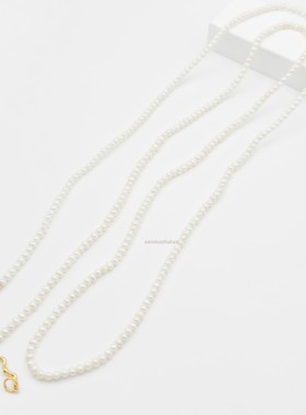 天然淡水珍珠长款叠戴项链毛衣链