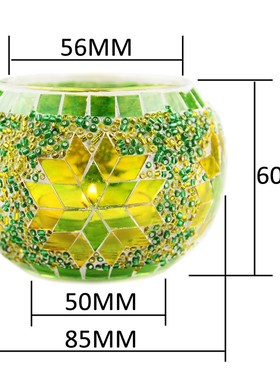 跨境4件套圣诞烛台雪花圆