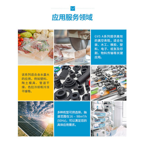 进口atlas阿特拉斯真空泵旋片式单级GVS25/40/60/100/200/300a - 图3