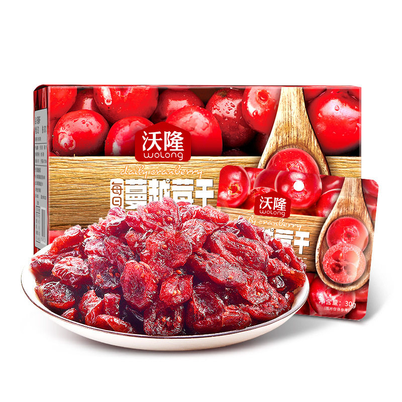 沃隆每日蔓越莓干360g烘焙材料果干 小袋鼠食品蔓越莓干