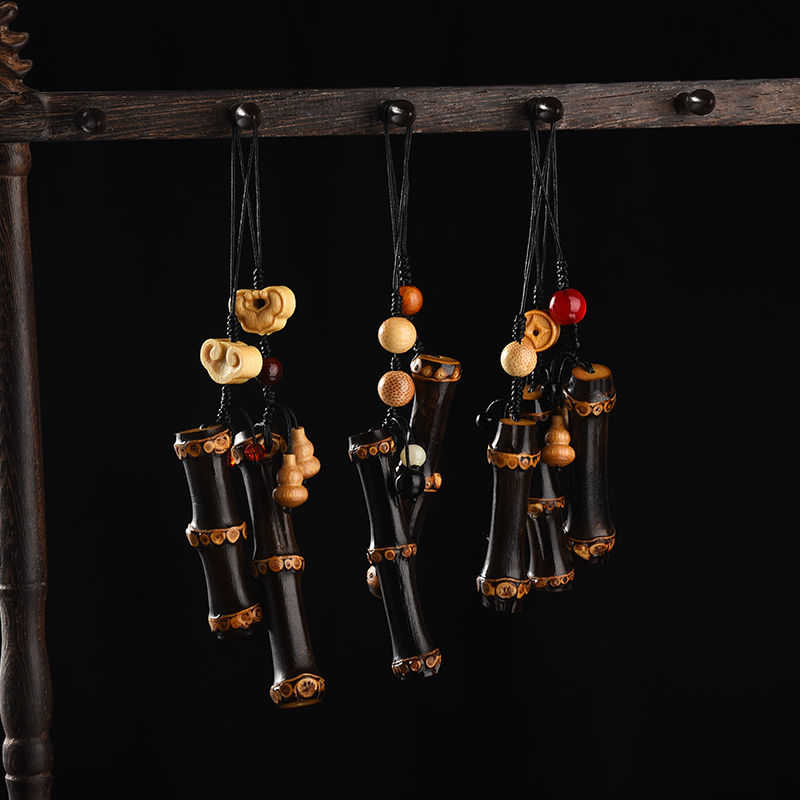 紫竹小挂件鸡血藤盘玩紫竹根手把件藤云钥匙扣文玩竹子玉竹实心竹,淘宝优惠券,粉丝福利购,淘宝优惠卷