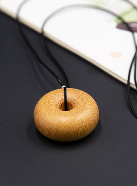 艺竹情平安扣适合佩戴把玩能玉化