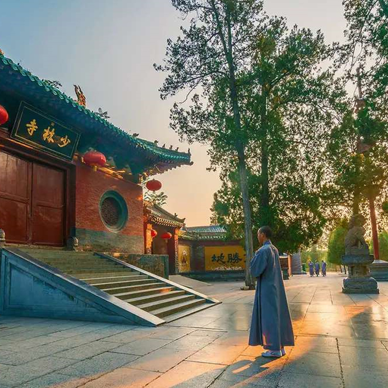 郑州洛阳出发少林寺一日游河南嵩山少林寺洛阳龙门石窟跟团游纯玩 - 图0