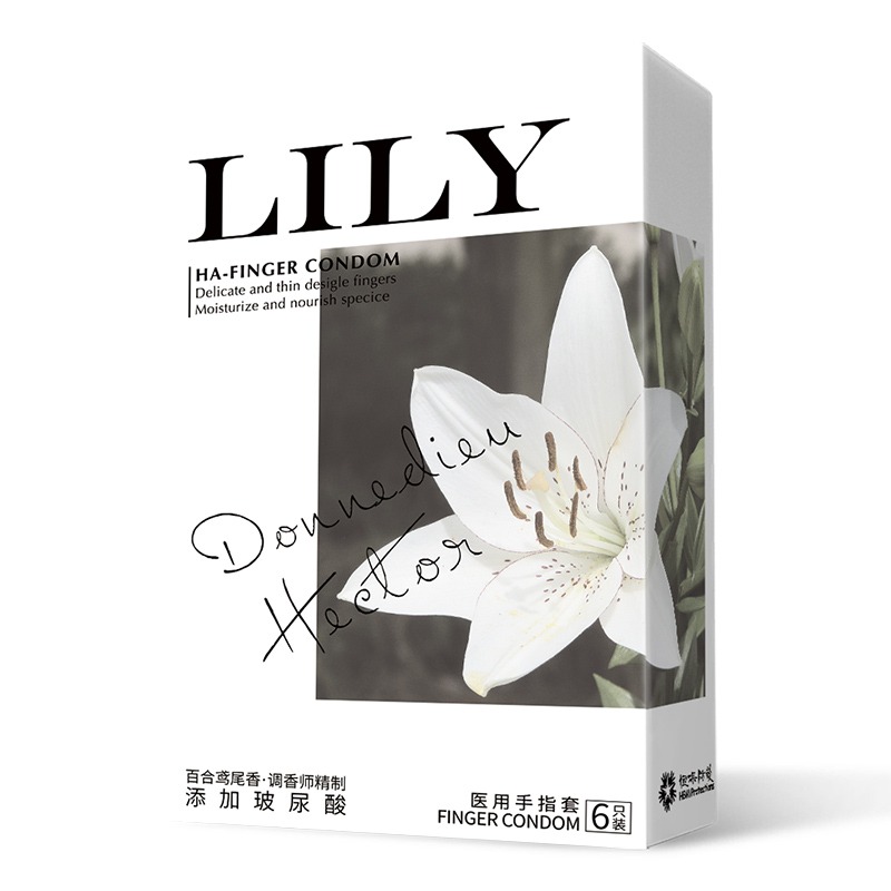 倍力乐手指套Lily玻尿酸扣扣套超薄官方旗舰店正品女用羊肠衣bytt - 图0