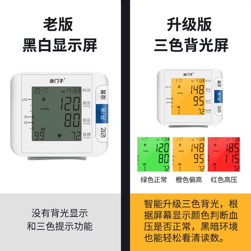 Электронный сфигмоманометр для запястья артериальное давление домохозяйство измерение прибор Высокая точность подлинное измерение прибор артериального давления Объем Медицинская больница Медицинская больница