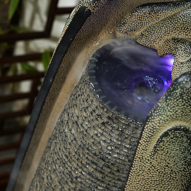 汉韵堂电视柜旁流水喷泉摆件创意客厅落地水景观中式室内装饰摆设,淘宝优惠券,粉丝福利购,淘宝优惠卷