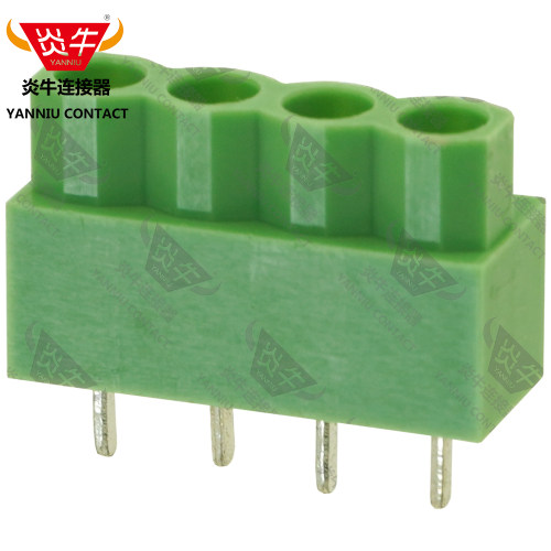 YN166/DG/KF炎牛PCB接线端子5.0mm螺钉式凤凰端子接线柱连接器 - 图1