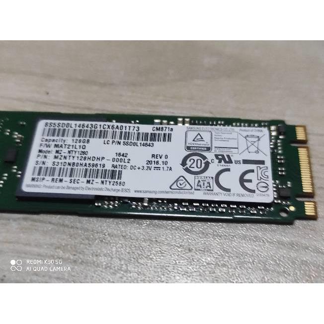 Lenovo 联x 100S-14IBR 三星CM871A 128G M.2 SATA固态盘 - 图0