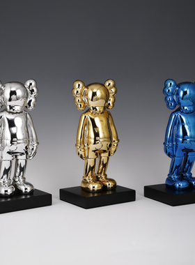 公仔芝麻街星际风摆件潮流网红