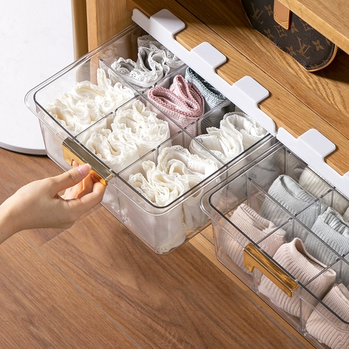 Нижнее белье, коробка для хранения, носки, «три в одном»