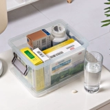 Прозрачная настольная коробка для хранения, игра с едой, игрушка, пластиковый маленький ящик для хранения