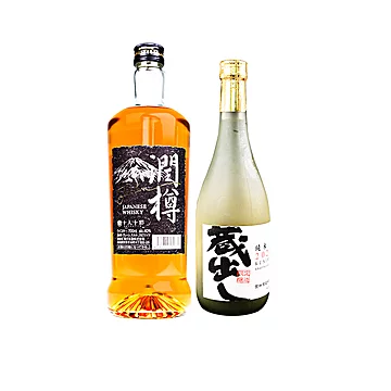 日本原装进口米酒润樽威士忌洋酒组合