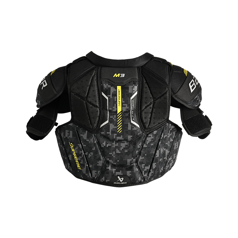 23年BAUER/鲍尔M3冰球护具装备冰上曲棍球护胸护甲护肘护腿护膝 - 图0