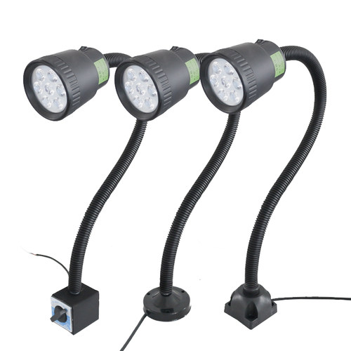 LED机床工作灯24V3W冲床软管照明灯36V万向长臂磁吸式数控车床灯 - 图3