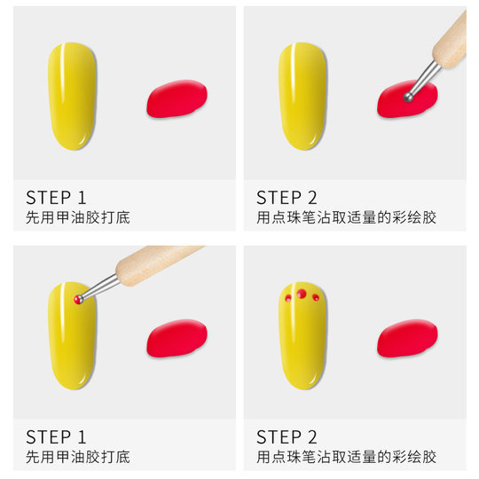 Nail Art Dot Plot Pen Double-Headed Polka Dot Pen