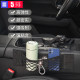 5 rows of adhesive type car storage bag double layer mesh pocket