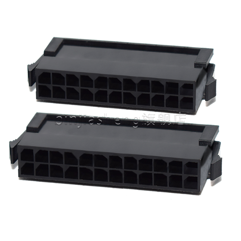 43020插头MX3.0mm母头胶壳连接器 双排2x1/2/3/4/5/6/7/8P接插件 - 图2