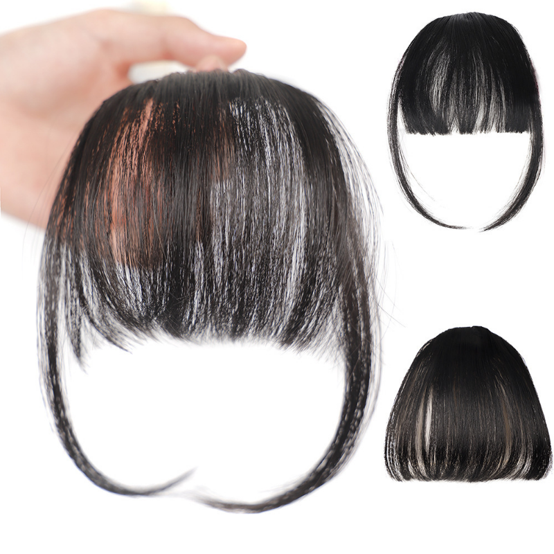 Fake Air Bangs Hair Styling Tools Hair Clip-In Extension Syn - 图1