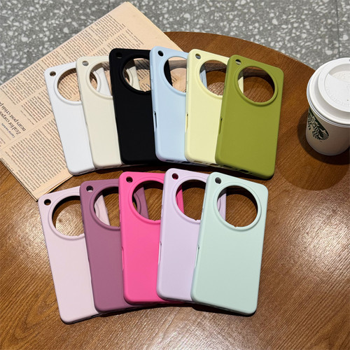 软糯液态硅胶适用oppofindx8s手机壳新款findx8pro简约防摔findx7ultra高级感小众全包保护套Findx8ultra外壳 - 图3