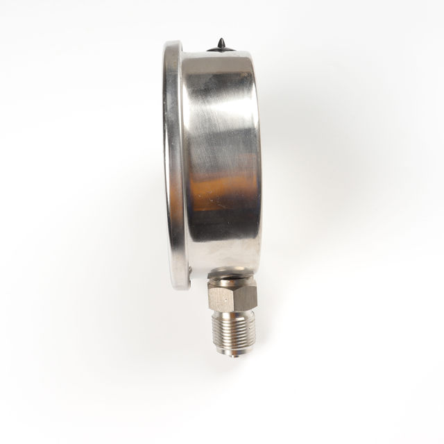 Yn60 stainless steel shock-resistant radial multi-range pressure gauge