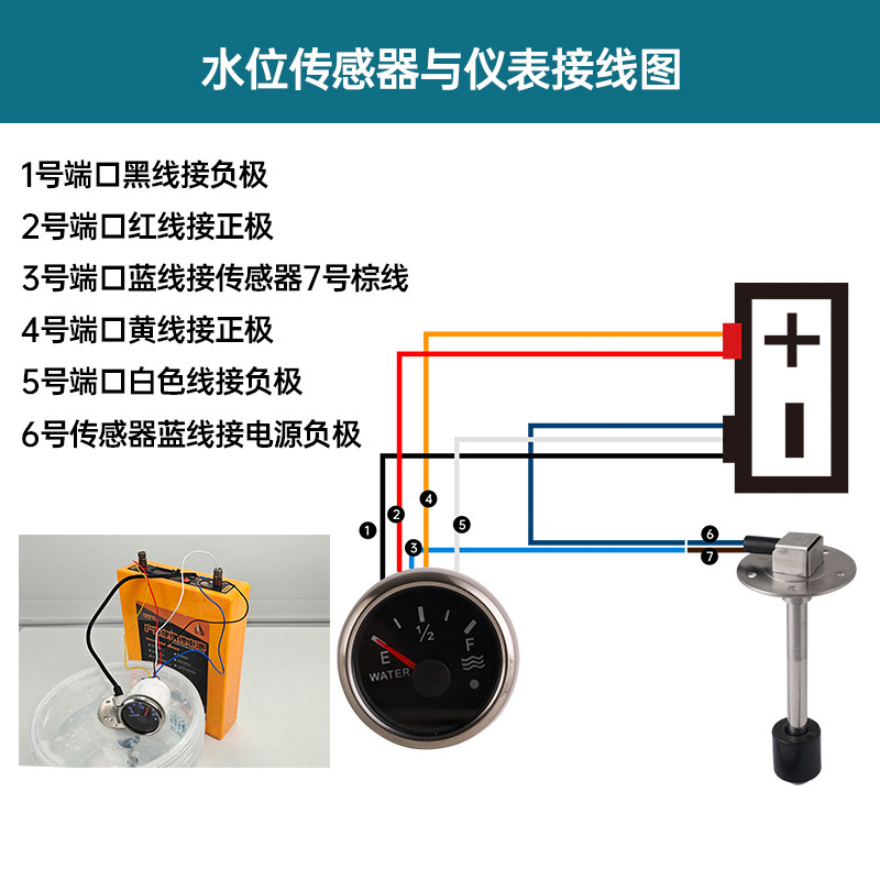 房车水箱标尺工程车水位表传感器游艇水表水位液体深度计位器探头,淘宝优惠券,粉丝福利购,淘宝优惠卷