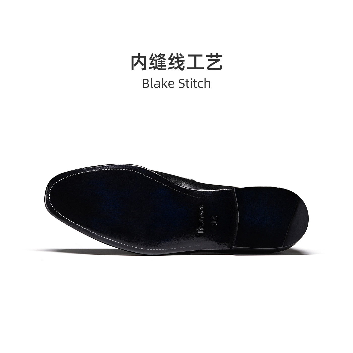 Truffaut男鞋便士乐福鞋一脚蹬头层真皮商务休闲皮鞋男豆豆鞋冬季,淘宝优惠券,粉丝福利购,淘宝优惠卷