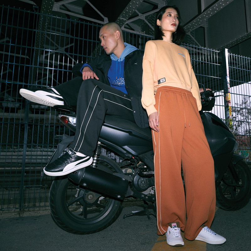 PHANTACiX PUMA联名款 T7系列【嘻哈篮球】时尚潮流休闲裤男女款 - 图2