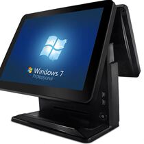 Touch screen cashing machine H156 cashing machine capacitive screen touch cinema ticket sales point dining supermarket clothing single double screen