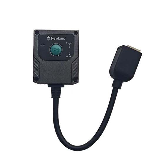 新大陆FM430SR/EX固定式条码扫描器PCB主板CPU芯片雕刻细小二维码远距离高精度扫码头EIO触发PLC网口读码模块