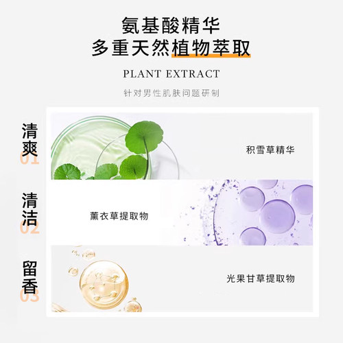 锐琛沐浴露男士专用持久留香保湿滋润身体乳沐浴乳液套装 - 图2