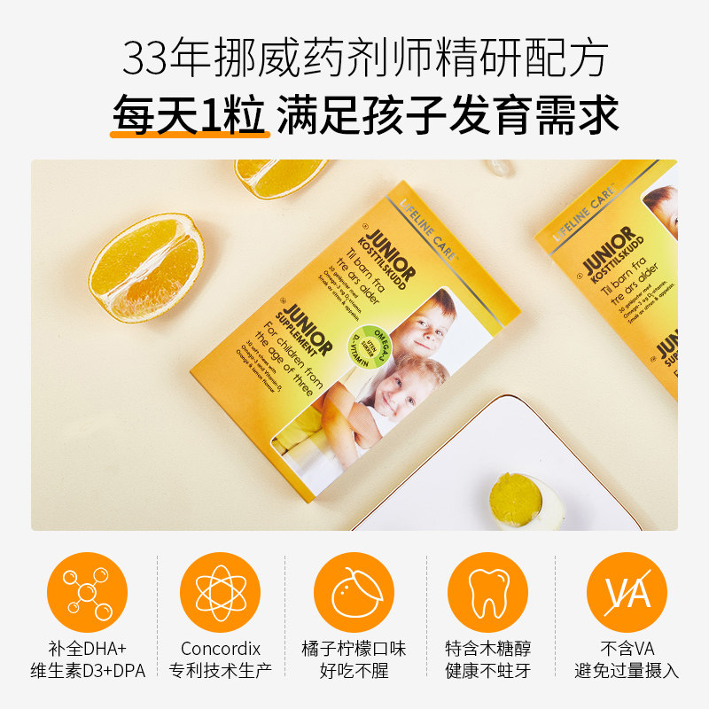Lifeline Care dha omega D3 4 633836240811 
