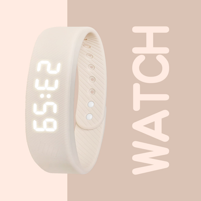 学生用宿舍智能无声静音手环强力叫醒提醒起床神器电击手表闹钟