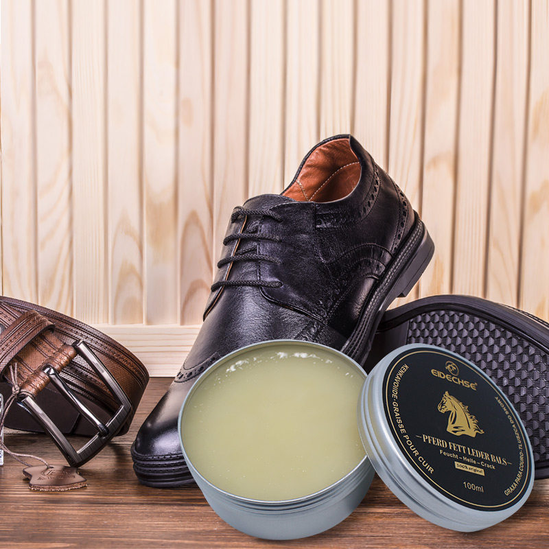 马油真皮沙发保养皮衣皮包高级皮鞋 eidechse鞋油