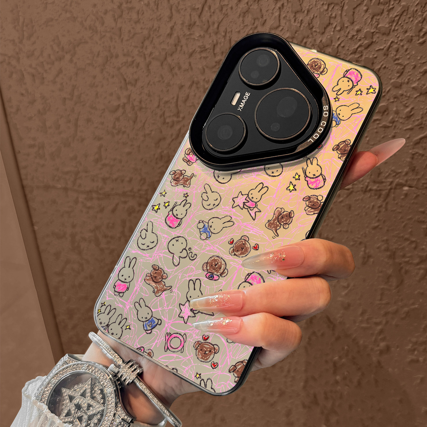 适用于华为pura80pro手机壳新款外壳pura70米菲兔p60高级感硅胶p50全包防摔p40保护套pro+女款ultra卡通可爱,淘宝优惠券,粉丝福利购,淘宝优惠卷